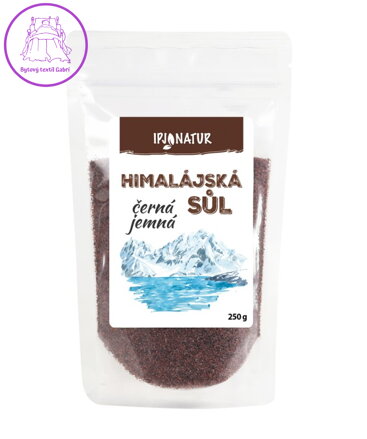 Sůl himalájská černá jemná 250g ZP 2998
