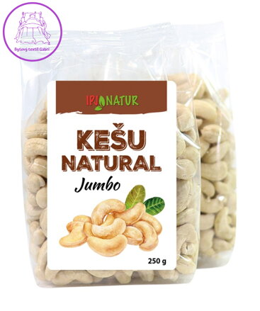 Kešu natural Jumbo 250g IPJ NATUR 6060