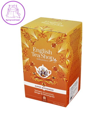 English Tea Shop - kurkuma, zázvor, citronová tráva BIO 20x1,75g 225