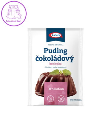 Puding čokoládový bez lepku 45g Labeta 549