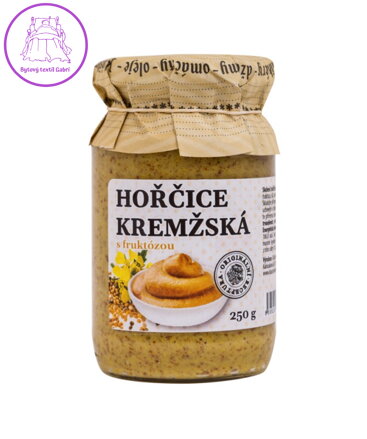 Hořčice kremžská s frukt. 250g Klášterní 2647