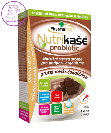Nutrikaše proteinová s čokoládou 3x60g Mogador 1453
