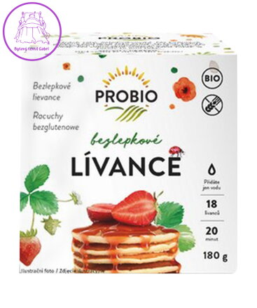 Lívance bezlepkové BIO 180g Probio 1487