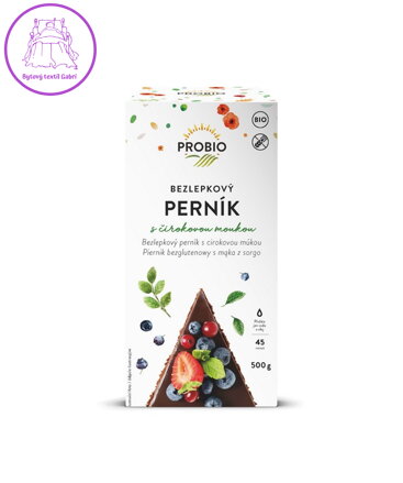 Perník BZL s čirokovou moukou BIO 500g Probio 1489