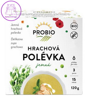 Polévka hrachová jemná BIO 120g Probio 1491