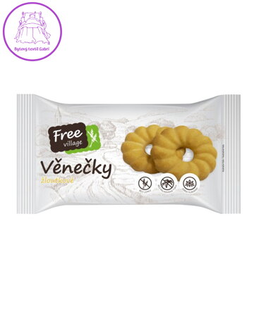 Věnečky žloutkové bez lepku100g Perník 1303