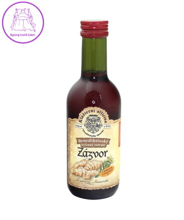 Benediktinský extrakt ZÁZVOR 290g 483