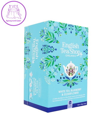 English Tea Shop - bílý čaj, bezinka, borůvky BIO 20x2g 1545