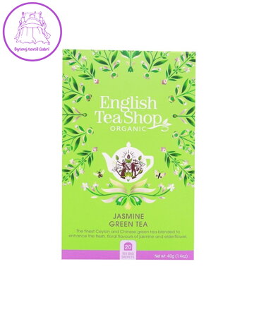 English Tea Shop - zelený čaj s jasmínem BIO 20x2g 1551