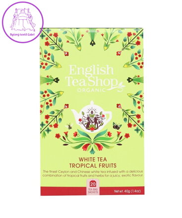 English Tea Shop - bílý čaj s tropickým ovocem BIO 20x2g 1544