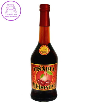 Křivoklátská medovina višňová 500ml 1585