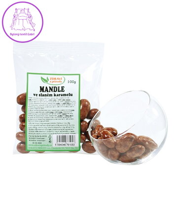 Mandle ve SLANÉM karamelu 100g ZP 1587