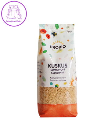 Kuskus semolinový celozrnný BIO 400g Probio 2600