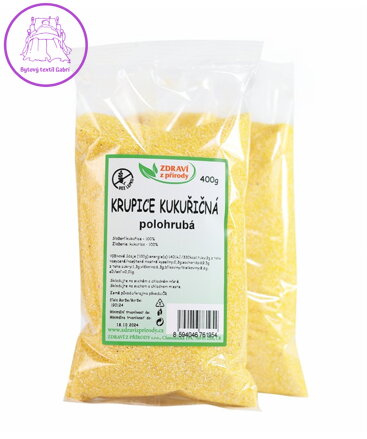 Krupice kukuřičná polohrubá 400g ZP 138