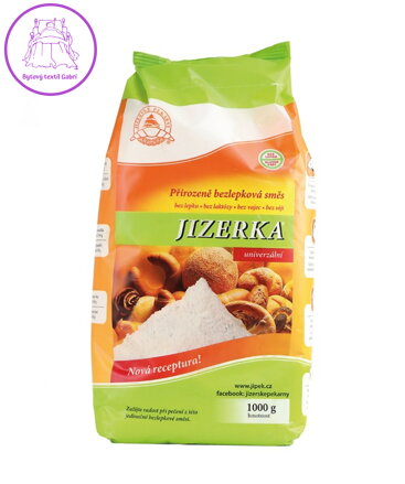 Jizerka zelená mouka 1kg Jizerské pekárny 2891