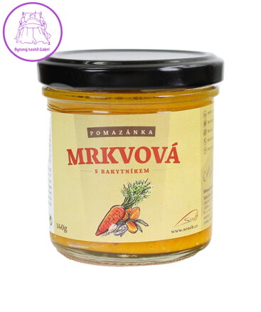 Pomazánka mrkvová s rakytníkem 140g Seneb  1853