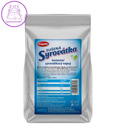 Syrovátka 400g Mogador 2806