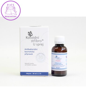 Koloidní stříbro U sprej 30ml 30ppm 1890