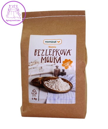 Bezlepková mouka 1kg NOMIX Nominal  607