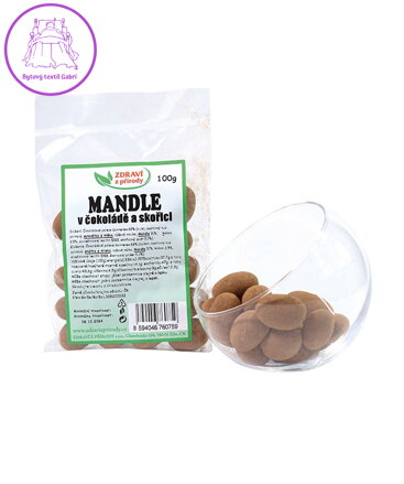 Mandle v čokoládě a skořici 100g ZP 3106