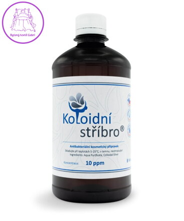 Koloidní stříbro 500ml 10ppm 1872