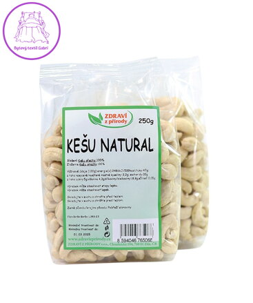 Kešu natural 250g ZP 2307