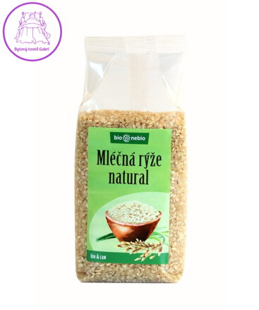 Mléčná rýže natural 500g BIO Bio nebio 2111