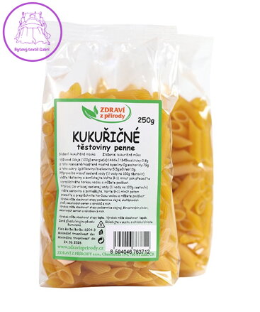 Těstoviny kukuřičné penne 250g ZP 2344