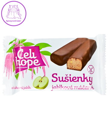 Celi hope sušenky jablko máčené 50g  1954