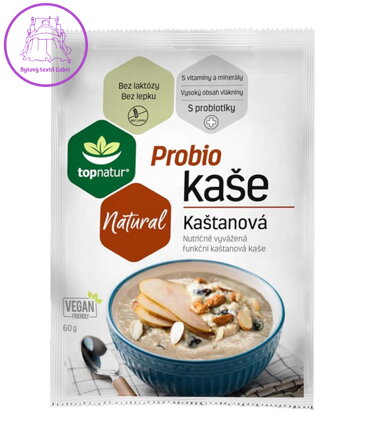 Probio kaše Kaštanová natural  60g Topnatur 2142