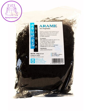 Mořské řasy Arame 100g MUSO 2015