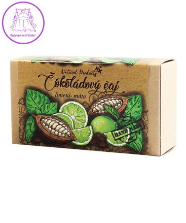 Čokoládový čaj - limeta-máta 10 x 3g COCOA 1867