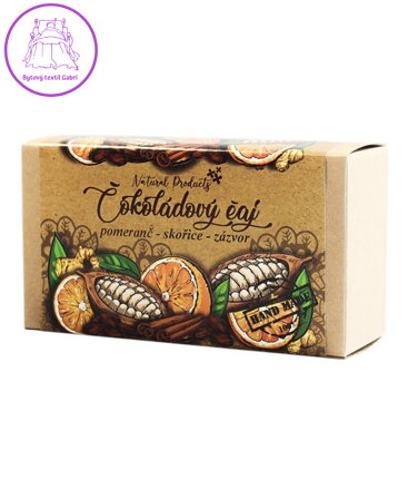 Čokoládový čaj - pomeranč-skořice 10 x 3g COCOA 1869
