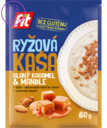 Fit-rýžová kaše slaný karamel 60g 2106