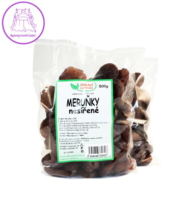 Meruňky nesířené 500g ZP 2292