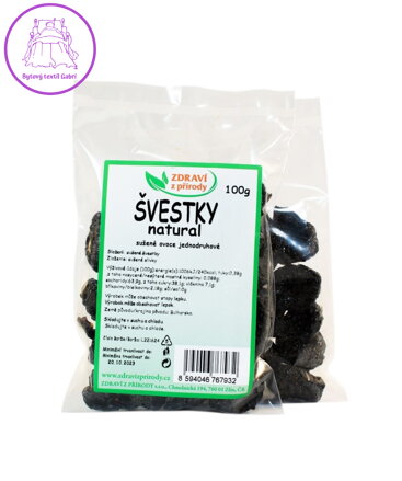 Švestky natural 100g ZP 2295