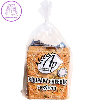Křupavý chlebík se sýrem 200g AP 2574