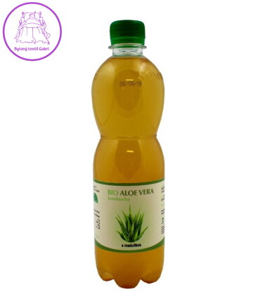 Kombucha 0,5l aloe vera s meduňkou BIO Stev. 2821
