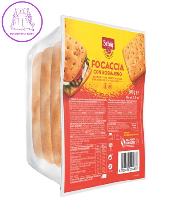 Focaccia con Rosmarino 200g Schar 3016