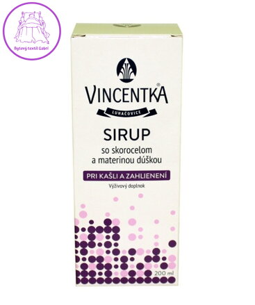 Vincentka sirup 200ml 2829