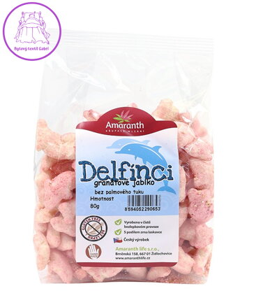 Delfínci granátové jablko 80g Amaranth 127