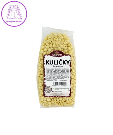 Kuličky do polévky 70g Amaranth 142