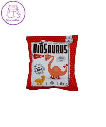 Biosaurus snack kečup 15g McLLOYDS 397