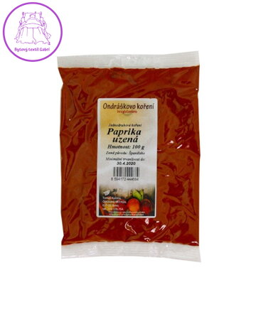 Paprika uzená 100g Ondráškovo koření 655