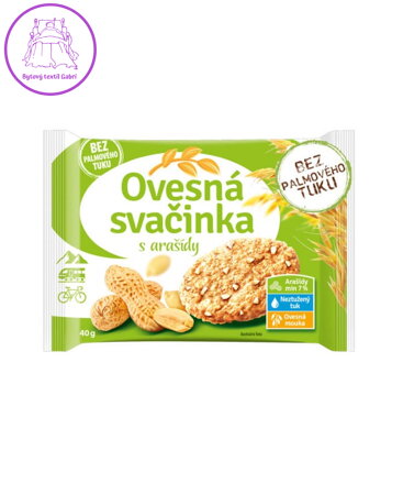 Ovesná svačinka ARAŠÍDY 40g Fammilky 230