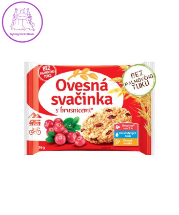 Ovesná svačinka BRUSINKA 36g Fammilky 5