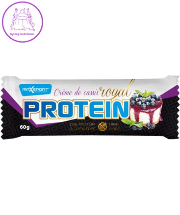 Royal protein - černý rybíz 60g MaxSport 3271