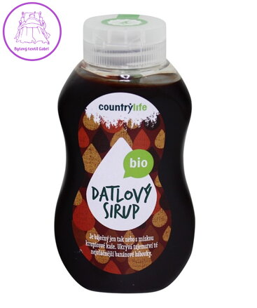 Sirup datlový BIO 250ml COUNTRY LIFE 2159