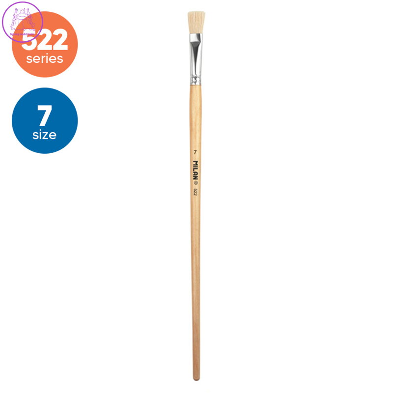 Štětec plochý MILAN č. 7 - 522 Štětec plochý MILAN č. 7 - 522
