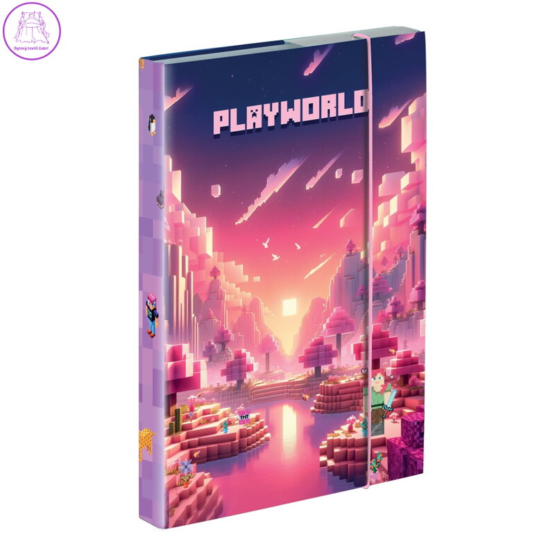 Box na sešity A5 Playworld Girl Box na sešity A5 Playworld Girl